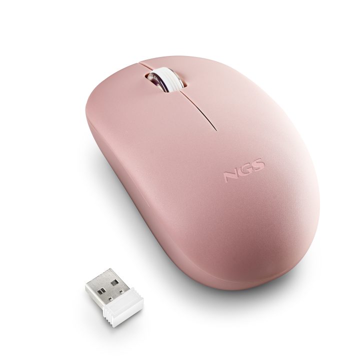NGS FOG PRO ratón Oficina Ambidextro RF inalámbrico Óptico 1000 DPI