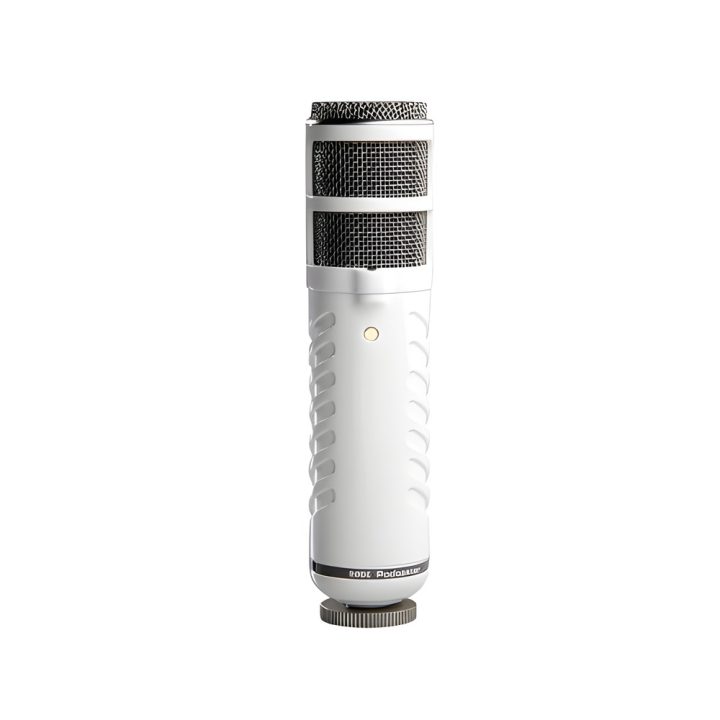 Microfone Rode Podcaster MKII branco USB