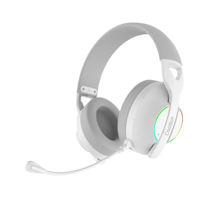 CoolBox WB01 RGB auriculares de diadema inalámbricos y con cable…