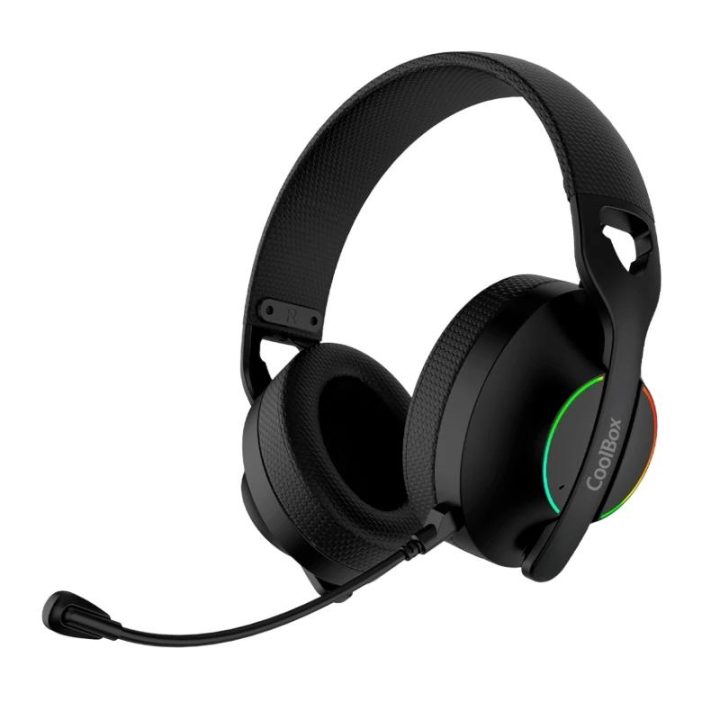CoolBox WB01 RGB auriculares de diadema inalámbricos y con cable…