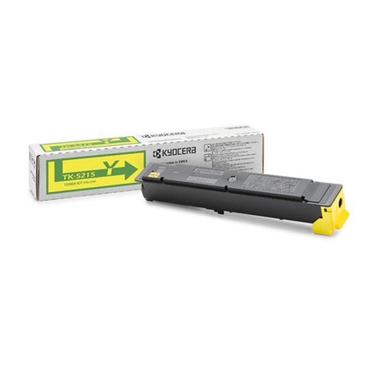 KYOCERA TK-5215Y cartucho de tóner 1 pieza(s) Original Amarillo