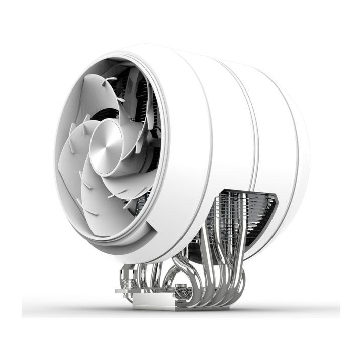 Zalman ZET5 Procesador Ventilador 12 cm Blanco 1 pieza(s) (ZET5 WHITE)