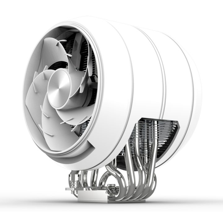 Zalman ZET5 Procesador Ventilador 12 cm Blanco 1 pieza(s) (ZET5 WHITE)