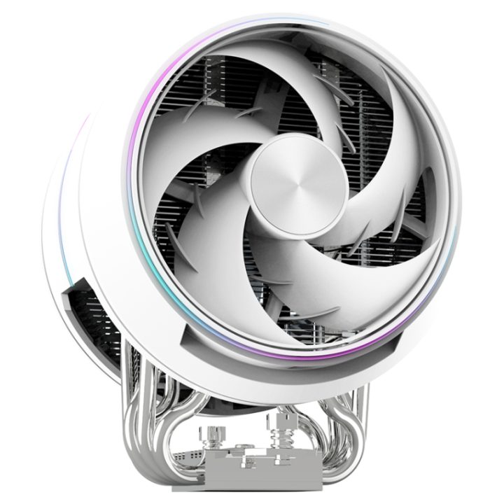 Zalman ZET5 Procesador Ventilador 12 cm Blanco 1 pieza(s) (ZET5 WHITE)