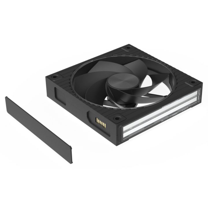 Zalman ZM-DF120R A3 Placa base Ventilador 12,4 cm Blanco 1 pieza(s)…