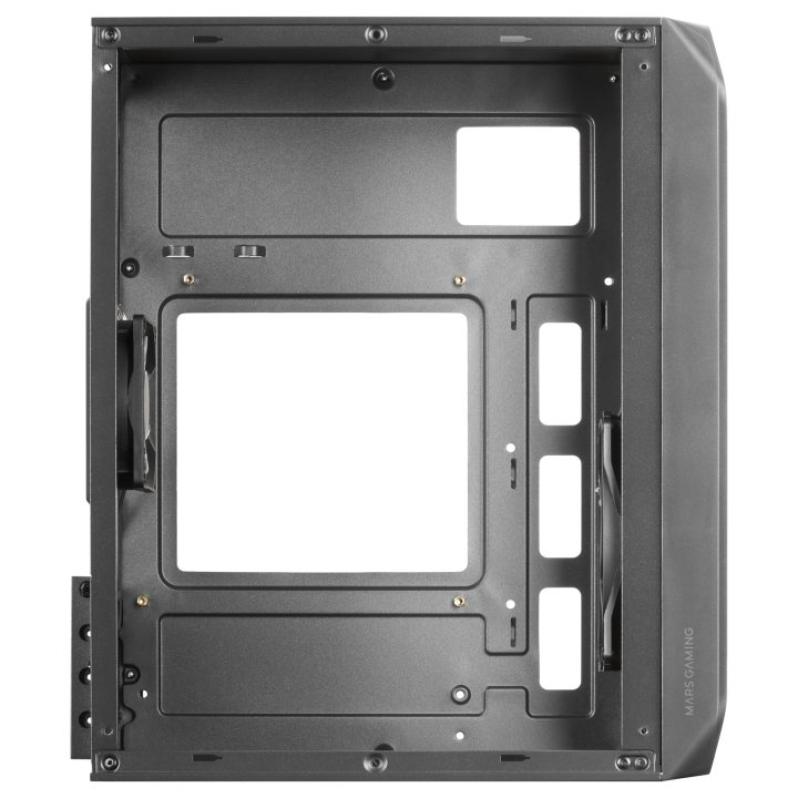 Mars Gaming MC-S2, Compact Micro-ATX Gaming PC Case, 2 FRGB Rainbow…