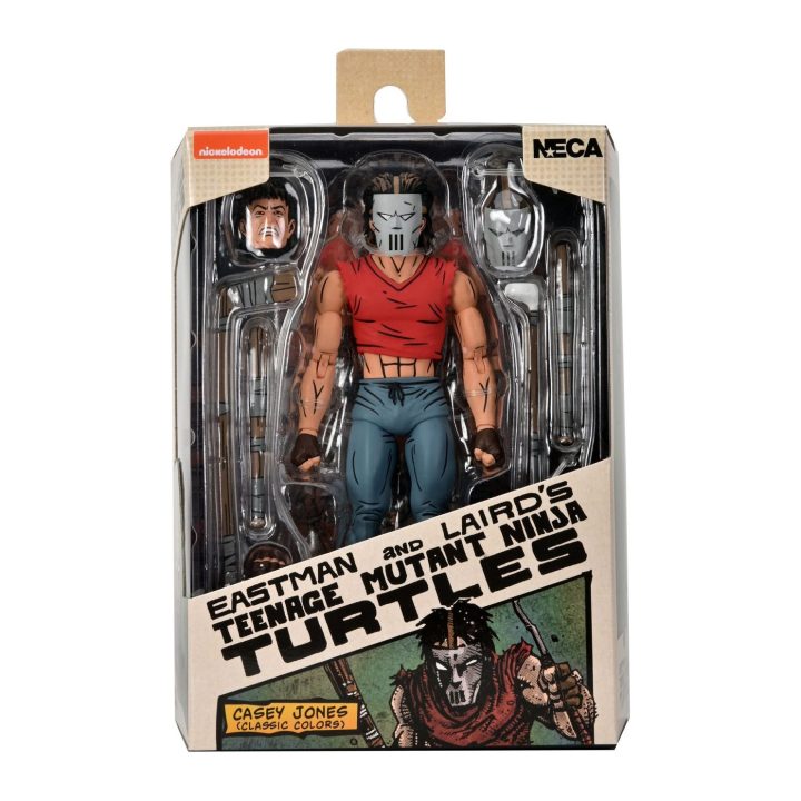 Figura Neca tortugas ninja (mirage comics) casey jones camiseta roja…