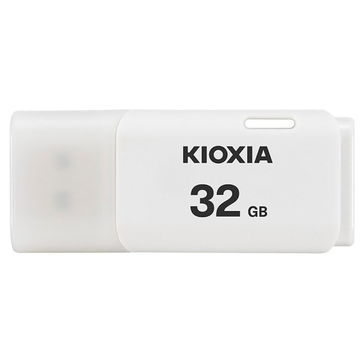 KIOXIA 32GB U202 White USB 2.0 Flash Drive (LU202W032GG4)
