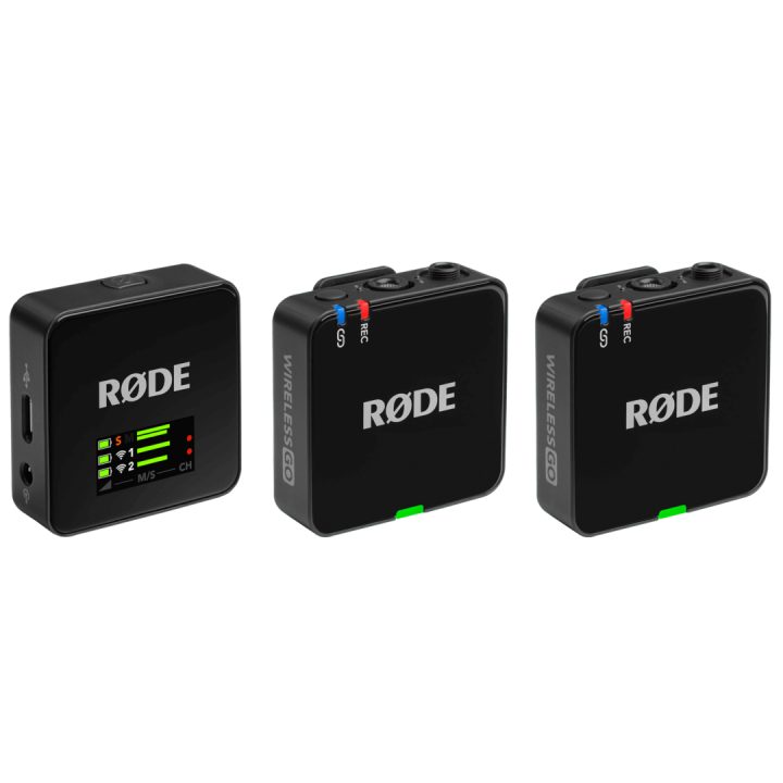 Rode Lavalier Go Black Omnidirectional Microphone (LAVGO)