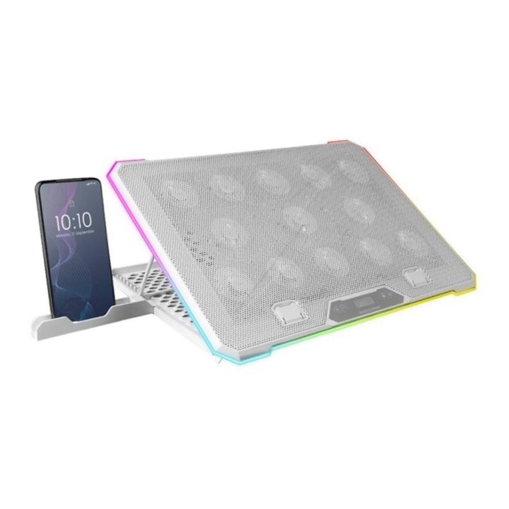 Mars Gaming MNBC13, Laptop Cooling Pad and Stand for Laptops Up to…