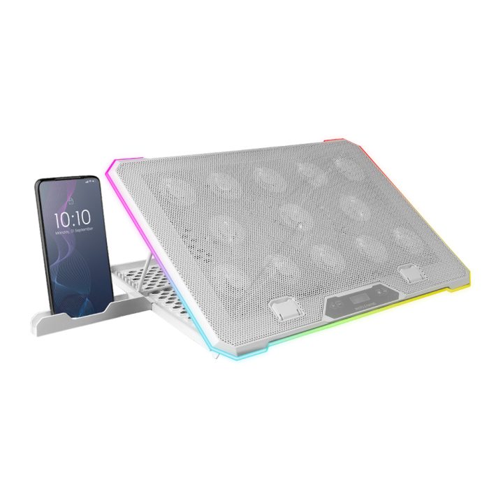 Mars Gaming MNBC13, Laptop Cooling Pad and Stand for Laptops Up to…