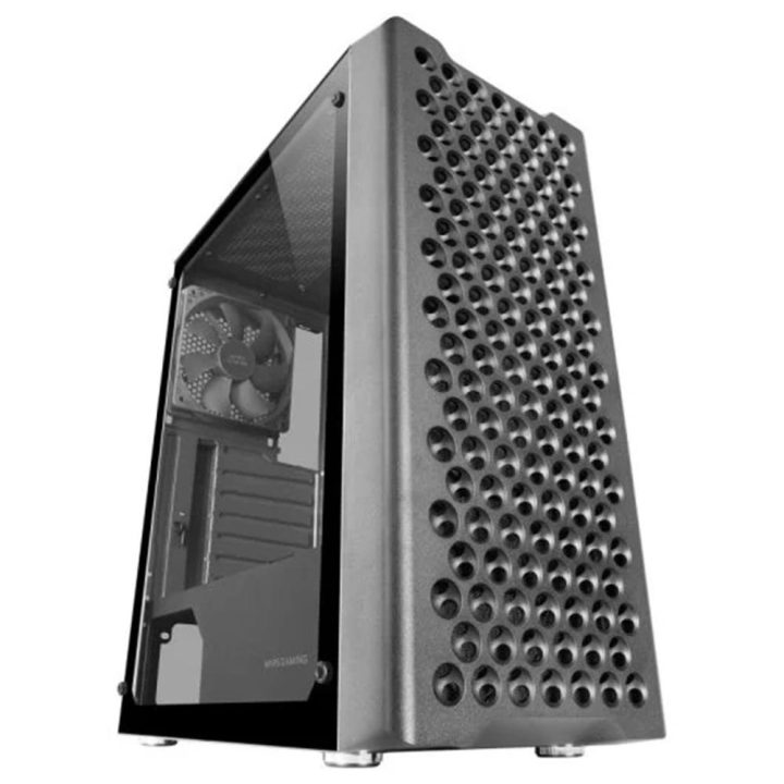 Mars Gaming MC-iPRO, Caja Profesional ATX, Rejilla Frontal de Malla…