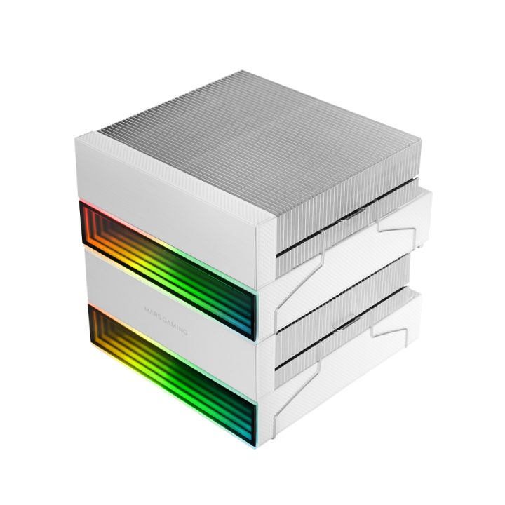 Mars Gaming MCPU-X26 CPU Air Cooler 12 cm White 1 piece(s)