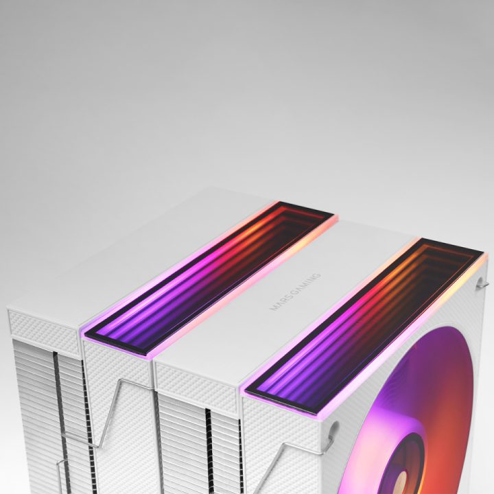 Mars Gaming MCPU-X26 Cooler de CPU de ar 12 cm Branco 1 unidade(s)