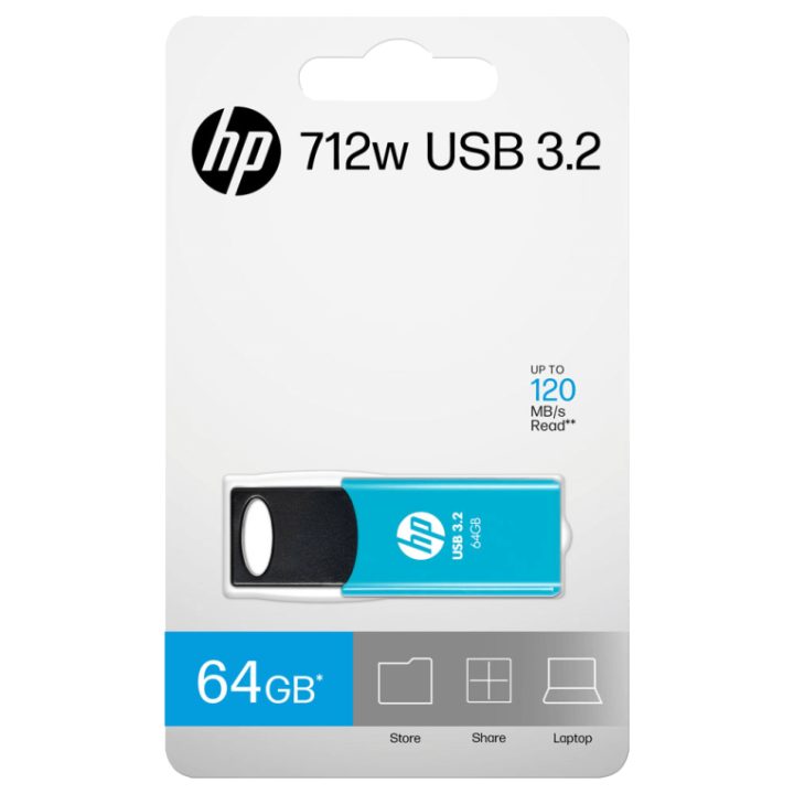 HP 712w unidad flash USB 32 GB USB tipo A 3.2 Gen 1 (3.1 Gen 1) Azul