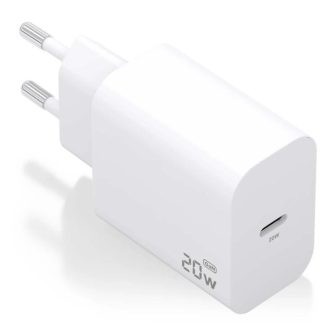 AISENS GaN Charger 20W, 1xUSB-C PD3.0, White