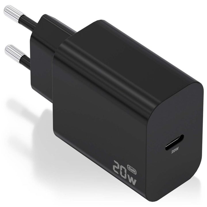 AISENS GaN Charger 20W, 1xUSB-C PD3.0, White