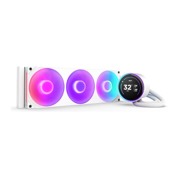 NZXT Kraken Elite 360 RGB CPU All-in-One Liquid Cooler 12 cm White 1…
