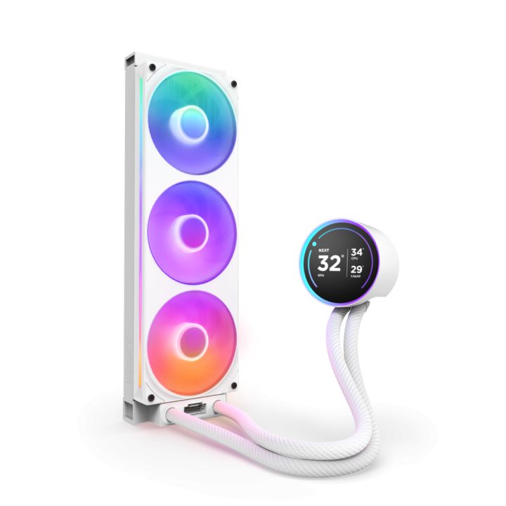 NZXT Kraken Elite 360 RGB Sistema de arrefecimento líquido all-in-one…