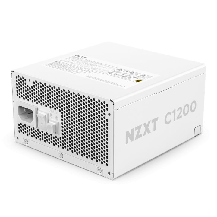 NZXT C1200 Gold Power Supply Unit 1200 W 24-pin ATX ATX White…