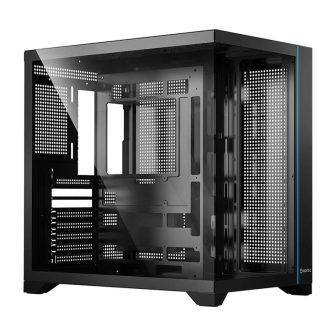 Hiditec H3 PRO Midi Tower Negro, Transparente