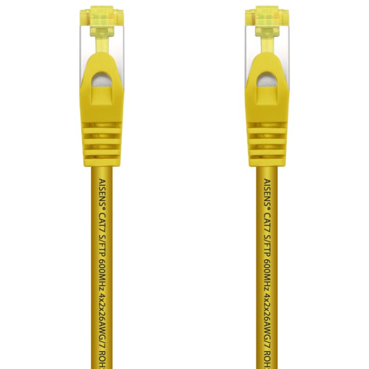 AISENS Cabo de Rede Patch Cord RJ45 LSZH Cat.7 600 MHz S/FTP PIMF…