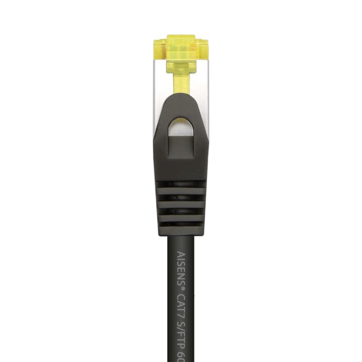 AISENS Patch Cable RJ45 LSZH Cat.7 600 MHz S/FTP PIMF AWG26, Yellow…