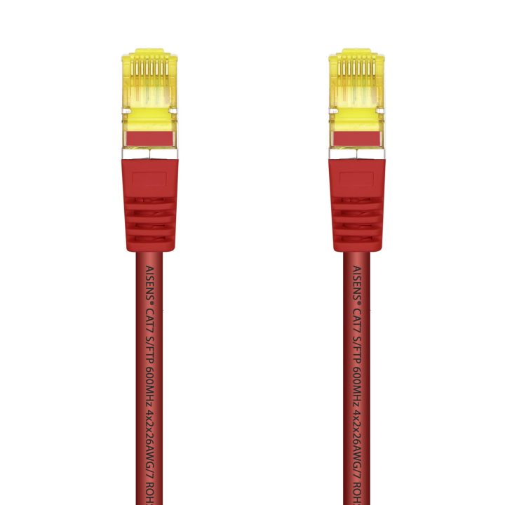AISENS Cable De Red Latiguillo RJ45 LSZH Cat.7 600 MHz S/FTP PIMF…