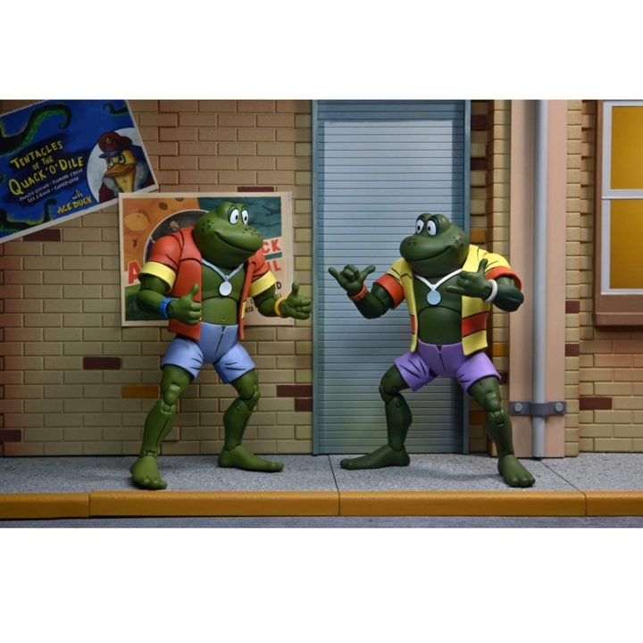 Pack of 2 NECA Napoleon & Atilla 18 cm Scale Action Figures TMNT…