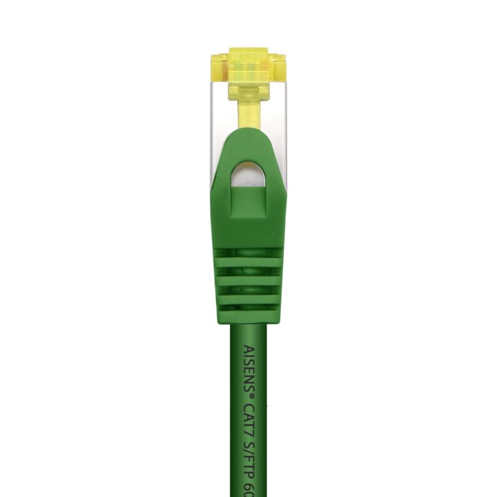 AISENS Patch Cable RJ45 LSZH Cat.7 600 MHz S/FTP PIMF AWG26, Yellow…