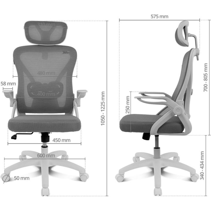 Drift DRAIR35 Gaming Chair White/Beige (DRAIR35WB)