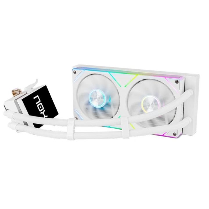 NOX hummer kit rl m-240 LCD mag. ARGB blanco (NXHUMMERM240LCDWH)