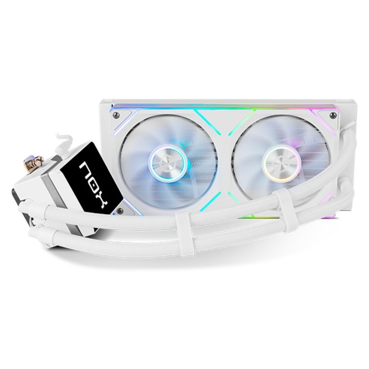 NOX hummer kit rl m-240 LCD mag. ARGB blanco (NXHUMMERM240LCDWH)