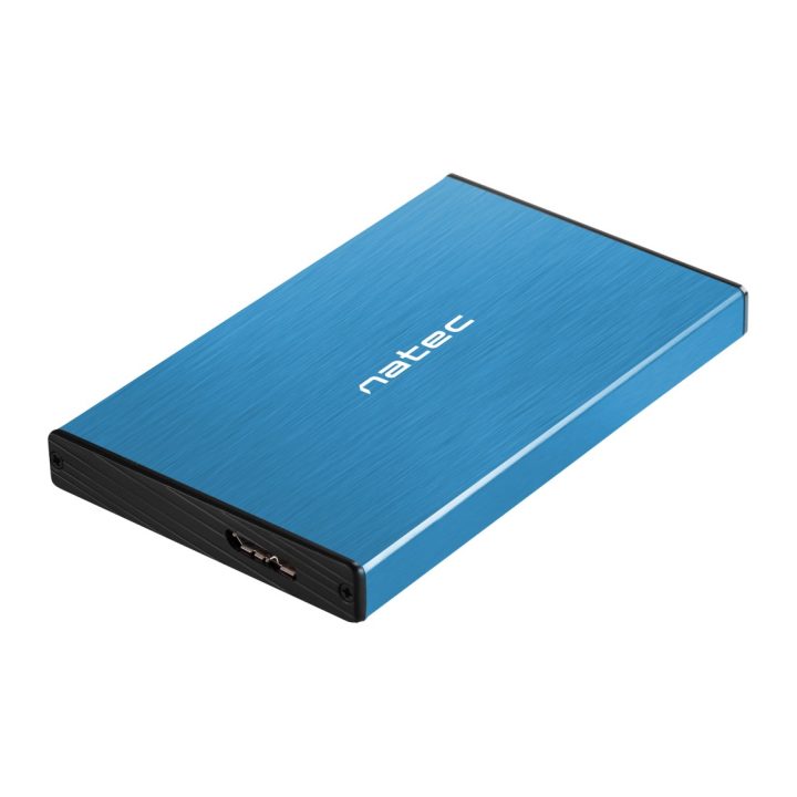 Natec Rhino GO Carcaça de disco rígido/SSD Azul 2,5" (NKZ-1280)