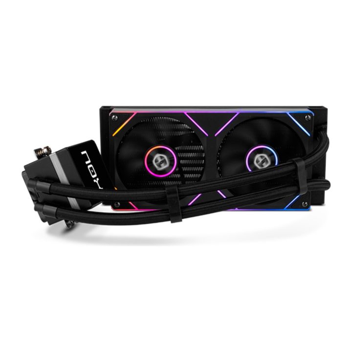 NOX hummer kit rl m-240 LCD mag. ARGB blanco (NXHUMMERM240LCDWH)