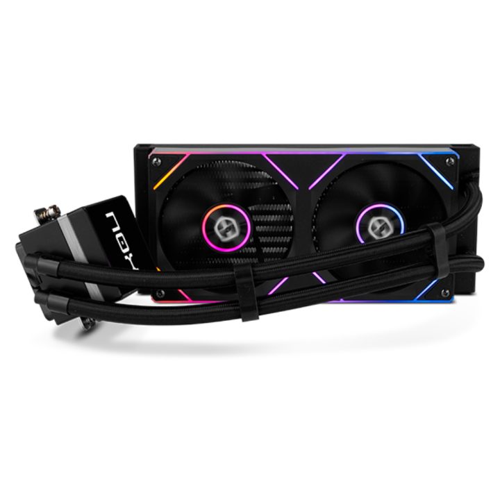 NOX hummer kit rl m-240 LCD mag. ARGB blanco (NXHUMMERM240LCDWH)
