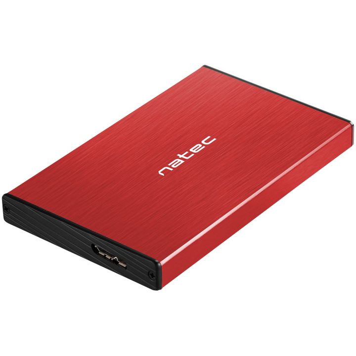 Natec Rhino GO Carcaça de disco rígido/SSD Azul 2,5" (NKZ-1280)