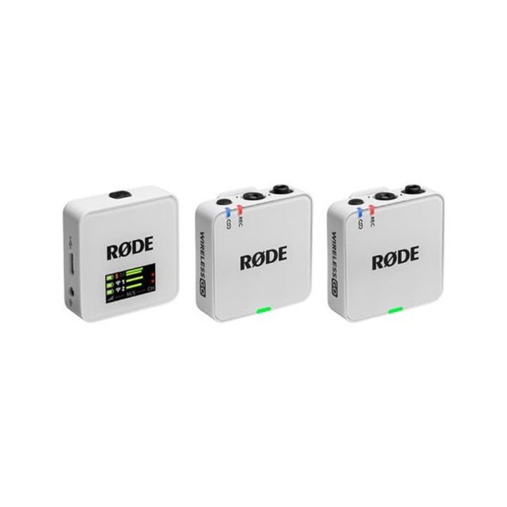 Microfone Rode Wireless GO III branco (WIGOGEN3W)