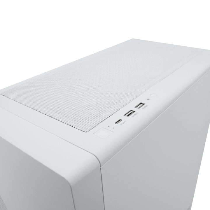 CoolBox GAMING CAJA ATX GA450 STARLIGHT WHITE ARGB USB-C 3.2 GEN1 SIN…