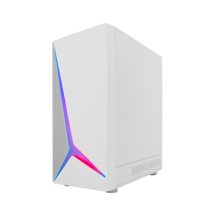 CoolBox GAMING ATX CASE GA450 STARLIGHT WHITE ARGB USB-C 3.2 GEN1 NO…
