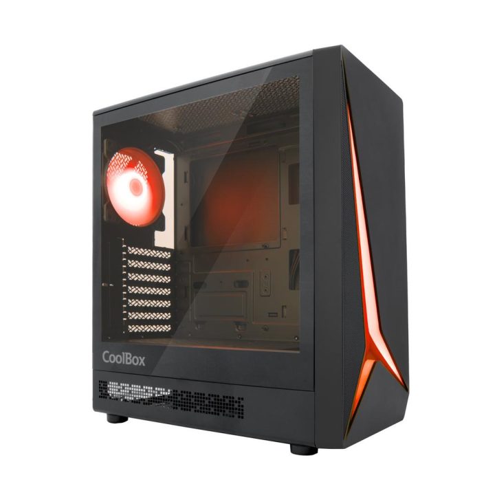 CoolBox GAMING CAIXA ATX GA450 STARLIGHT WHITE ARGB USB-C 3.2 GEN1…