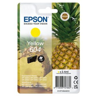 Epson Singlepack Yellow 604 Ink