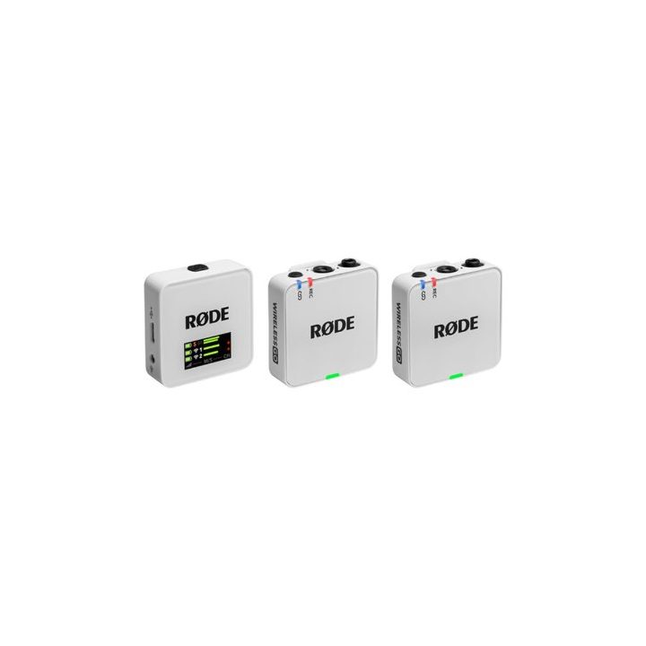 Microfono Rode wireless go iii white (WIGOGEN3W)