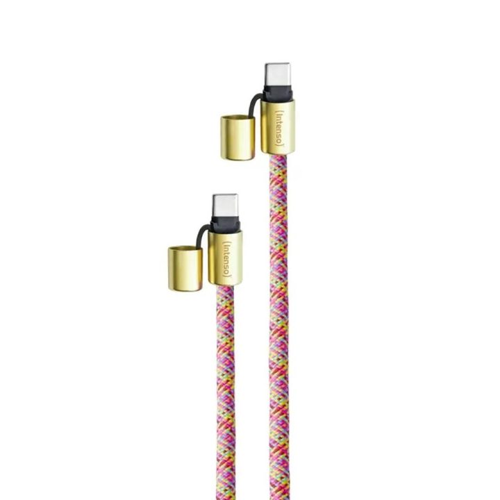 Cabo USB-C Intenso 1.65m-macho-macho-lila (7991003)