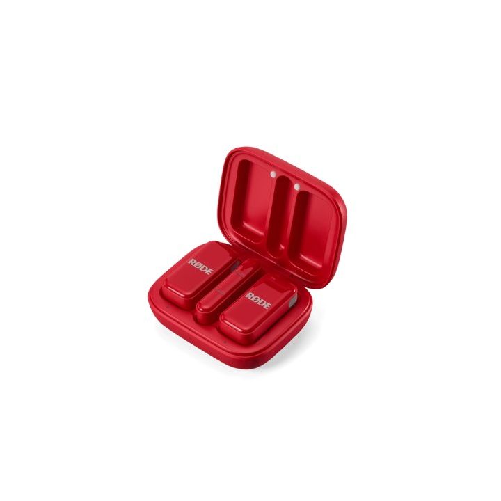 Microfone Rode Wireless Micro C vermelho (WIMICROCRED)