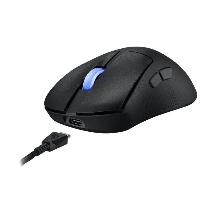 ASUS ROG Keris II Ace Wireless AimPoint White ratón Juego Mano…