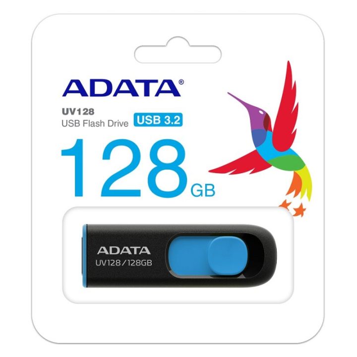 ADATA 64GB DashDrive UV128 unidad flash USB USB tipo A 3.2 Gen 1 (3.1…