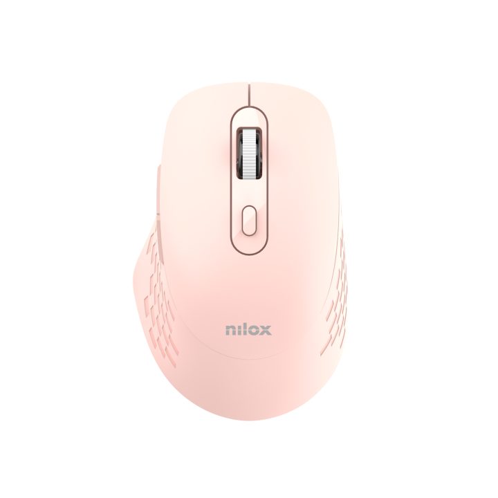 Nilox RATON DUAL WIRELESS 1600 DPI WHITE mouse Office Bluetooth + USB…