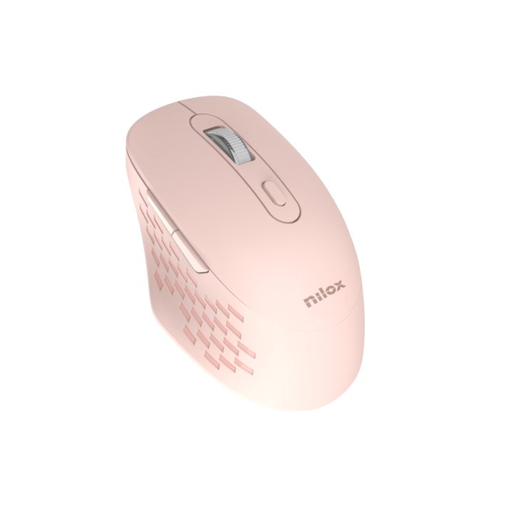 Nilox RATON DUAL WIRELESS 1600 DPI WHITE mouse Office Bluetooth + USB…