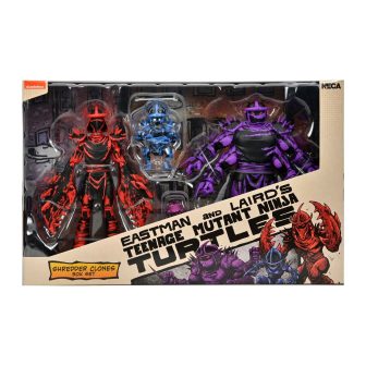 NECA Teenage Mutant Ninja Turtles Mirage Comics Shredder Clones Box…